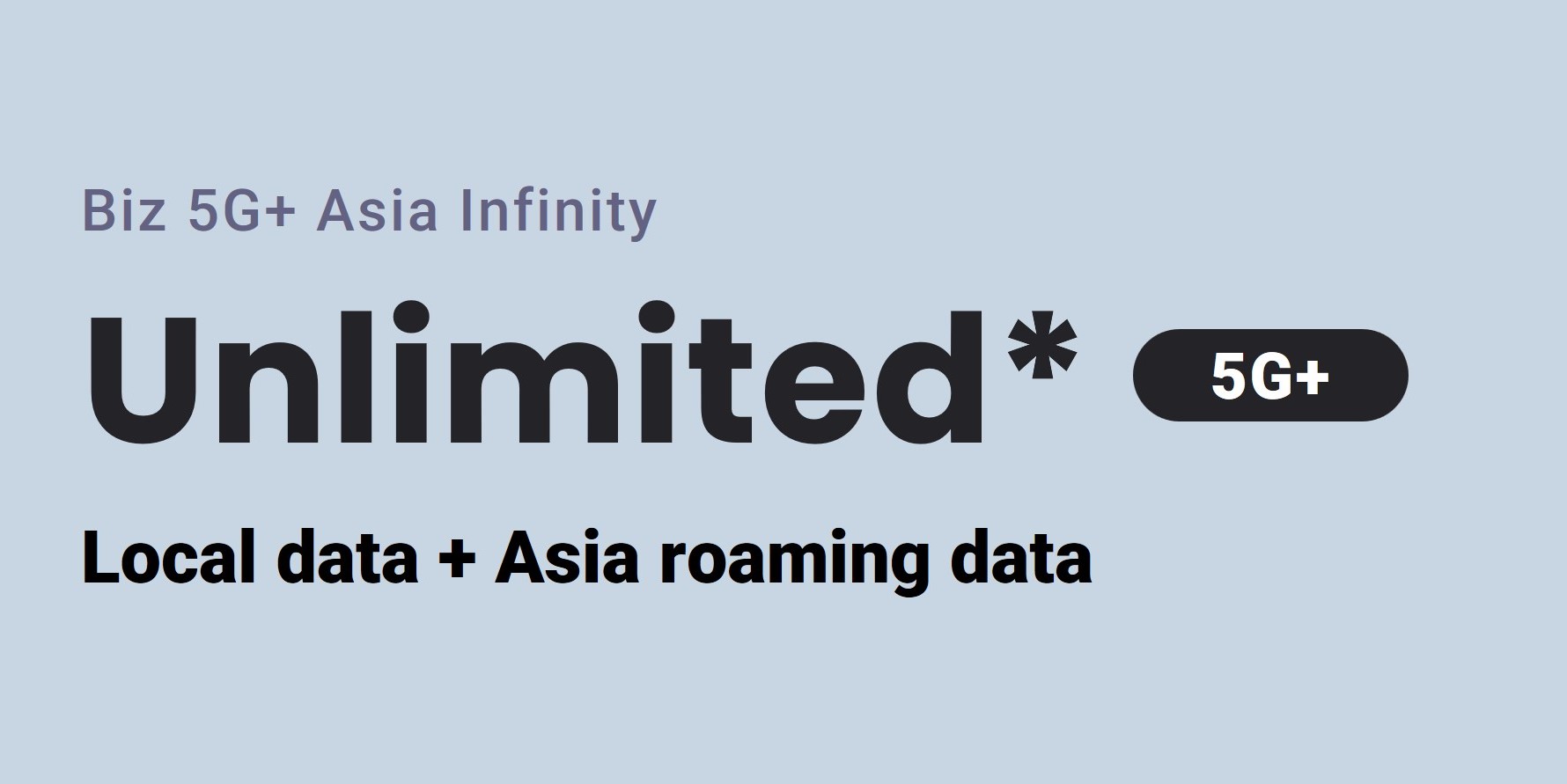 Gomo Biz 5G+ Asia Infinity