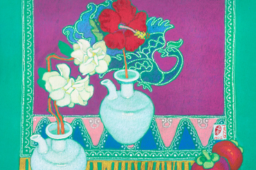 Hibiscus with Still Life I