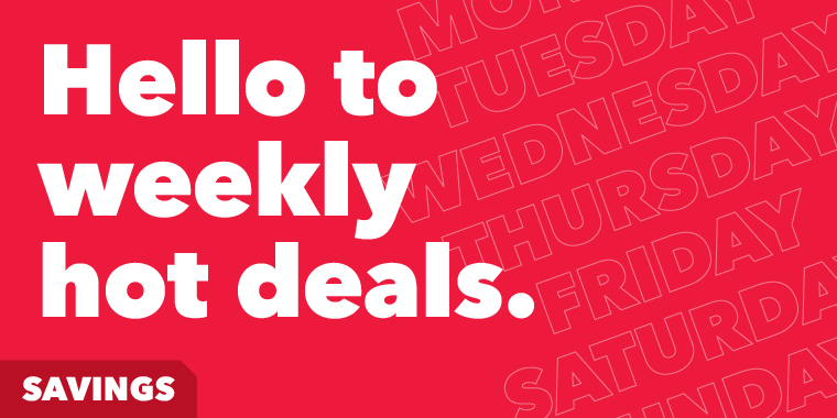 Weekly Hot Deals at Singtel Shops and Exclusive Retailers.