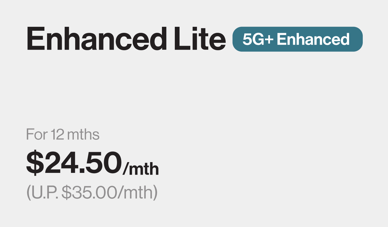 Singtel online exclusive 5G+ Enhanced Lite SIM Only plan - now on eSIM with 150GB 5G data, 400 mins talktime & 400 SMS for $24.50/mth