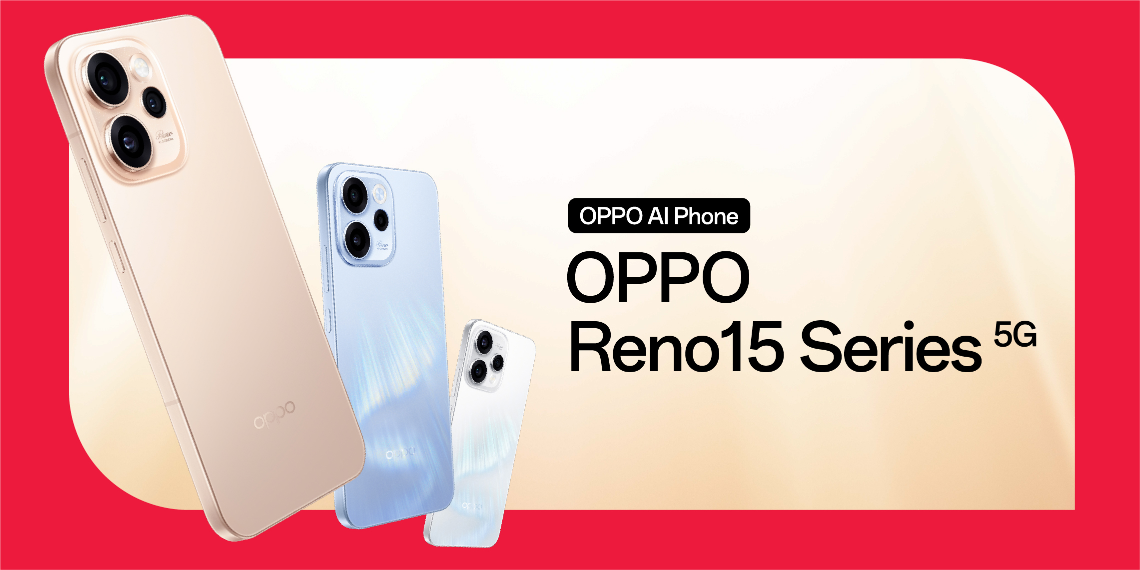 OPPO Reno15 Series from $0 with Singtel UNLIMITED 5G+ phone plans.