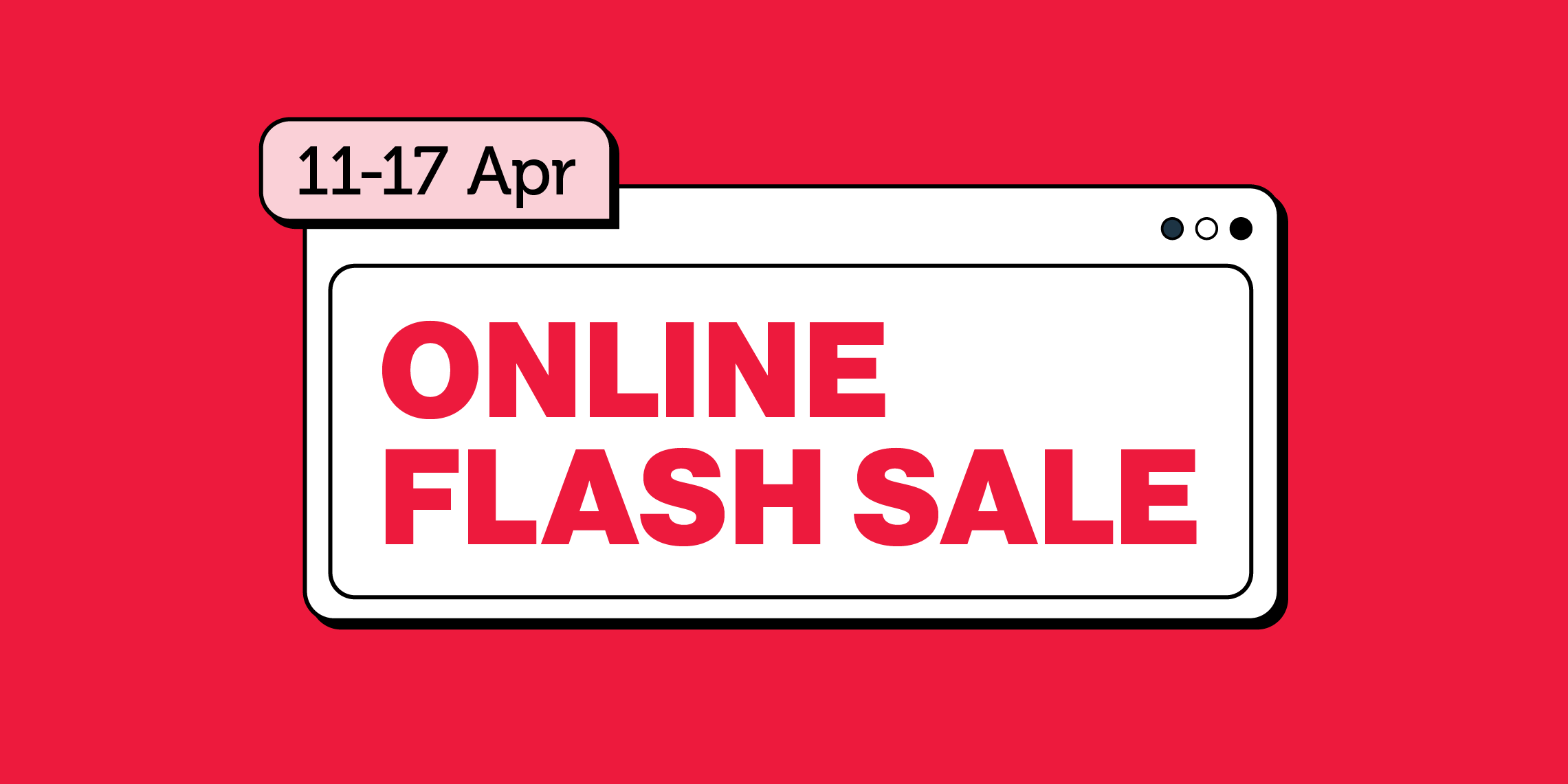 Singtel Online Flash Sale deals from 11 - 17 Apr 2026.