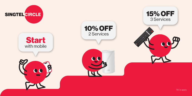 Join the new & enhanced Singtel Circle today.