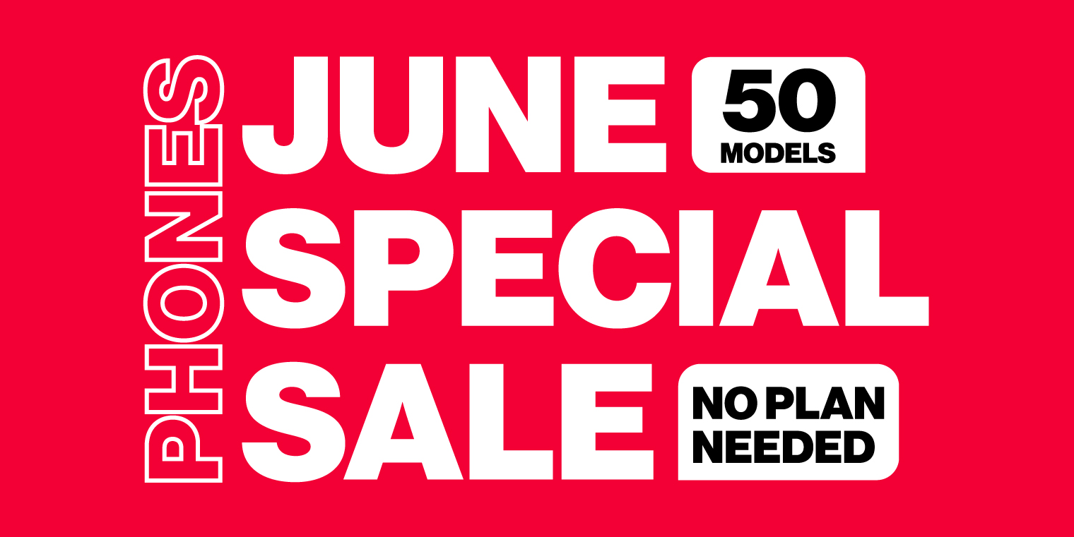 Save up to $800 OFF a new phone. No plan needed.