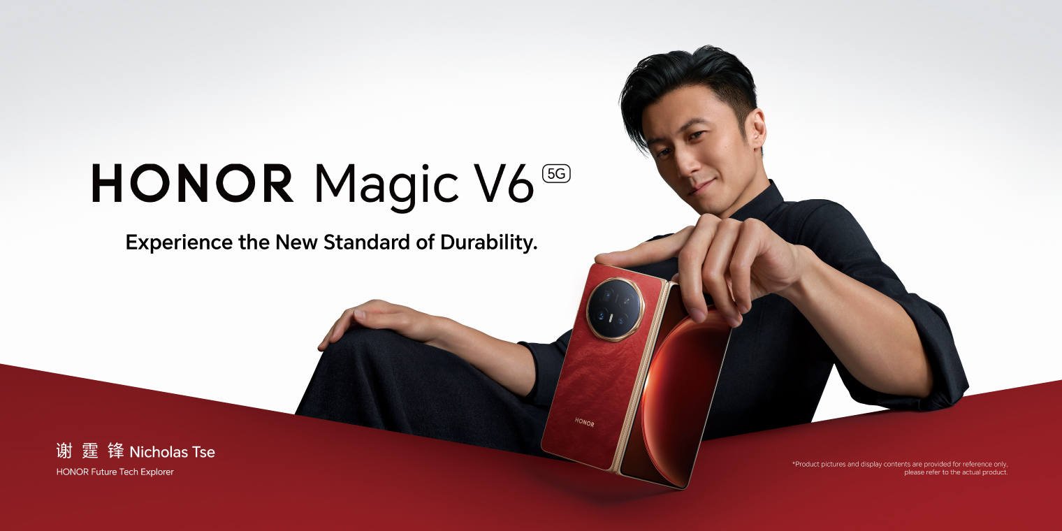 Pre-order the HONOR Magic V6 with Singtel UNLIMITED 5G+ today.