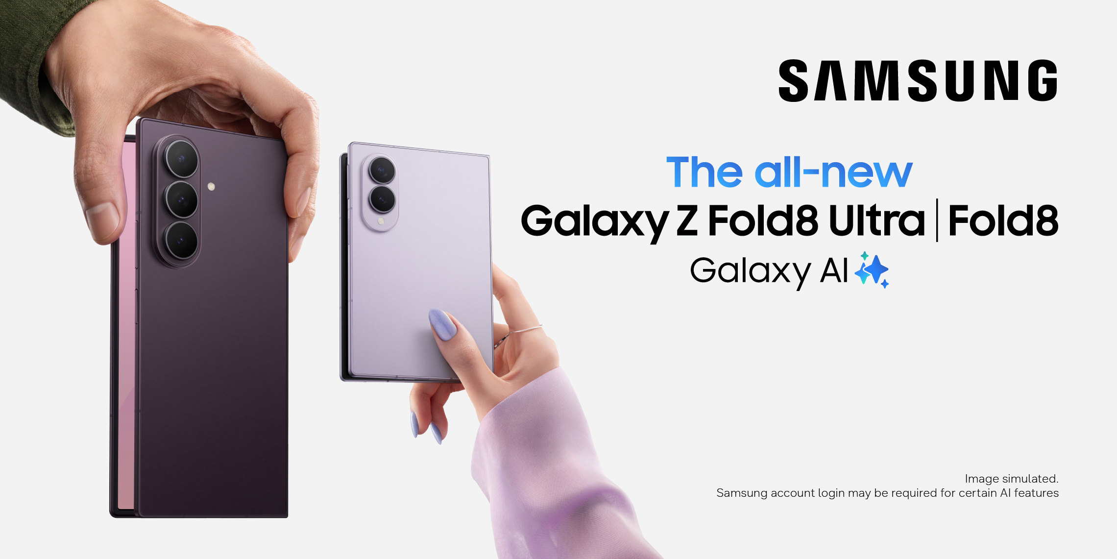 Pre-order the all-new Samsung Galaxy Z series with Singtel.