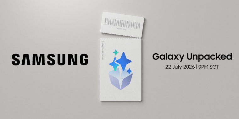 Register for the Samsung Galaxy Unpacked today and get $38 OFF your next Galaxy.