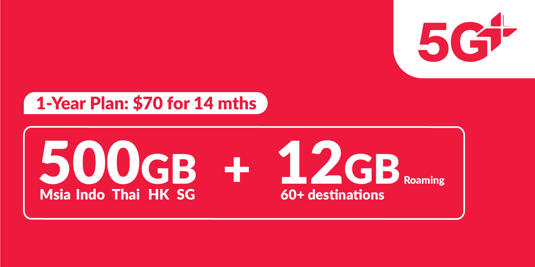 $20/90 days Best Senior Plan in SG