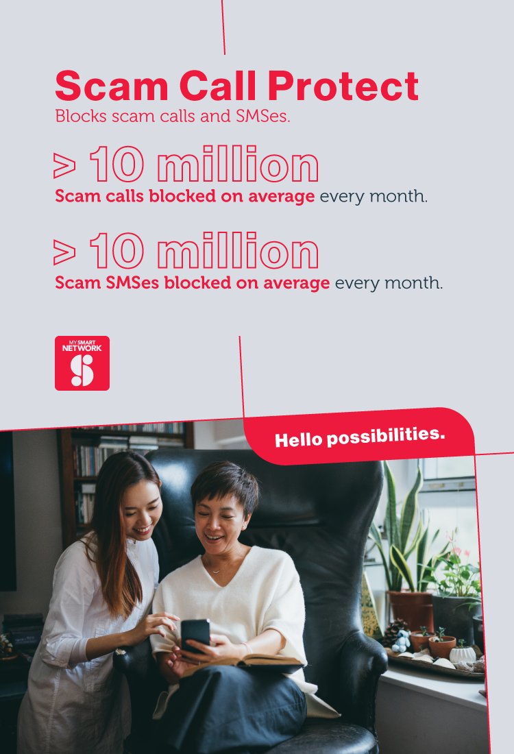 Singtel Scamcall Protect